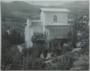 بيت Chekhovs في يالطا ، 1890 بواسطة غير معروف