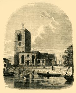كنيسة تشيلسي ، 1860 ، c1876. بواسطة غير معروف