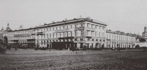 Chelyshev Inn Chelyshi في موسكو ، 1880 بواسطة غير معروف