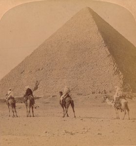 خوفو ، أكبر أهرامات مصر 1896 بواسطة غير معروف