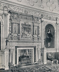 مدخنة قطعة في Audley End ، 1927 بواسطة غير معروف