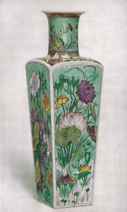 مزهرية على شكل نادي صيني. فترة كانغ هسي ، 1661-1722 ، 1928 بواسطة غير معروف
