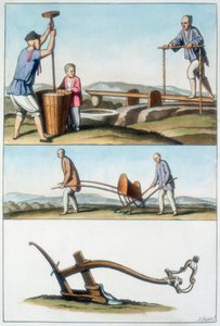 الزراعة الصينية ، 1825-1835 بواسطة غير معروف