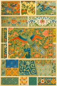 الرسم الصيني والنسيج والتطريز وكلوزوني 1898. بواسطة غير معروف