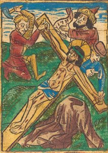 مسمر المسيح على الصليب ، ج. 1490. بواسطة غير معروف