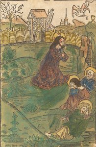 المسيح على جبل الزيتون ، ج. 1490. بواسطة غير معروف