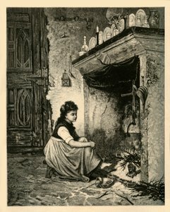 سندريلا ، 1883. بواسطة غير معروف