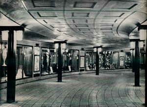 المنطقة المتداولة لمحطة سيرك بيكاديللي ، 1929 بواسطة غير معروف