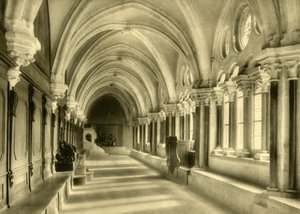 الأديرة ، دير Heiligenkreuz ، النمسا السفلى ، c1935. بواسطة غير معروف