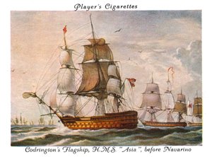Codringtons Flagship ، HMS Asia ، قبل Navarino ، 1936. بواسطة غير معروف