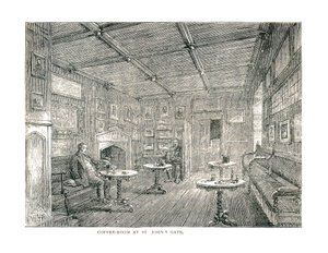 غرفة القهوة في بوابة سانت جون ، 1878 بواسطة غير معروف