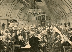 قاعة كوجرز ، من طبعة قديمة ، 1897. بواسطة غير معروف