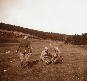 الاتصالات ، جينيكورت ، شمال فرنسا ، c1914-c1918 بواسطة غير معروف
