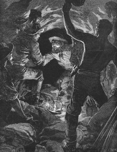 الانتهاء من نفق سانت جوتهارد تحت جبال الألب ، 1880 بواسطة غير معروف