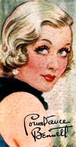 كونستانس كامبل بينيت ، 1904-1965 ، الممثلة الأمريكية ، القرن العشرين بواسطة غير معروف