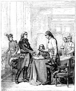 اتفاقية بعد معركة مارينغو ، إيطاليا ، 15 يونيو 1800-1882-1884 بواسطة غير معروف