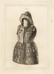 Corcelet أو بدلة من درع arquebus اللامع وغطاء رأس موريون من برج لندن بواسطة غير معروف