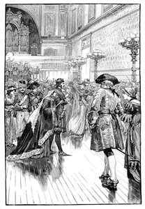 كرة الأزياء في قصر باكنغهام ، c1840s ، 1900 بواسطة غير معروف