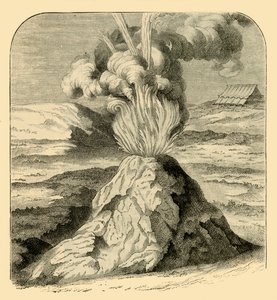 Cotopaxi في الثوران في 1743 ، 1881. بواسطة غير معروف