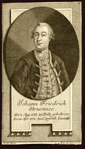 الكونت يوهان فريدريش ستروينسي 1737-1772 ، 1772. بواسطة غير معروف