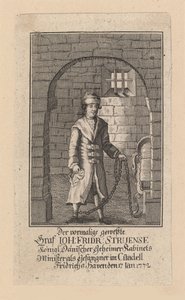 الكونت يوهان فريدريش ستروينسي 1737-1772 ، 1772. بواسطة غير معروف