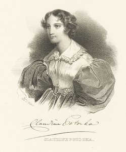 الكونتيسة كلودين كلودين بوتوكا ، ني Dzialynska 1801-1836 ، ج. 1830. بواسطة غير معروف