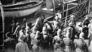 Cronjes Captive Warriors ، The Docks ، Paardeberg ، جنوب أفريقيا ، 1900 بواسطة غير معروف