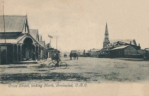 شارع كروس ، باتجاه الشمال ، كرونستاد ، ORC ، c1905. بواسطة غير معروف