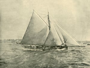 الإبحار في بورت جاكسون ، 1901. بواسطة غير معروف