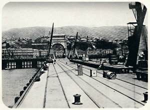 رصيف الجمارك ، فالبارايسو ، 1911 بواسطة غير معروف