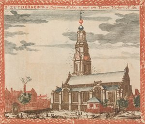 D 'Zuyderkerck ، in: Tooneel Der Voornaamste Nederlands Huizen، En Lust Hoven، Naar T Leve ...، nd. بواسطة غير معروف