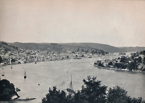 دارتموث - منظر عام ، عرض الكلية البحرية العائمة لبريطانيا ، 1895 بواسطة غير معروف