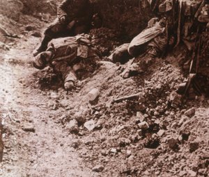 جثث الموتى ، بوسيجور ، شمال فرنسا ، c1914-c1918 بواسطة غير معروف