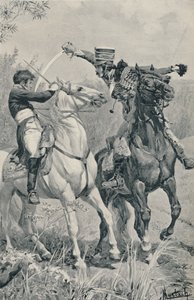 وفاة الأمير لويس في Saalfeld ، 1806 ، 1896. بواسطة غير معروف