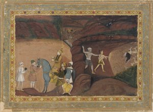 صيد الغزلان في الليل ، أوائل القرن الثامن عشر. بواسطة غير معروف