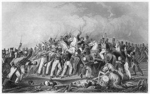 هزيمة Sealkote Mutineers بواسطة عمود الجنرال نيكولسون ، 1857 ، c1860 بواسطة غير معروف