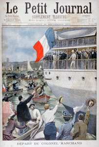 رحيل العقيد مارشان ، مرسيليا ، 1900 بواسطة غير معروف
