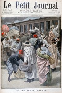 رحيل مدغشقر ، المعرض العالمي لعام 1900 ، باريس ، 1900 بواسطة غير معروف