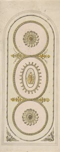 تصميم لوحة ، 1748-92. بواسطة غير معروف