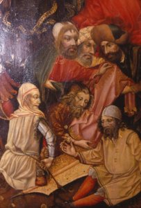 تفاصيل صلب المسيح ، فرانكفورت ، ألمانيا الغربية ، 1430 بواسطة غير معروف