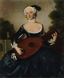 الأخت المفضلة فريدر. د. 1709-1758. - لوحة بقلم بيسني 1934. بواسطة غير معروف