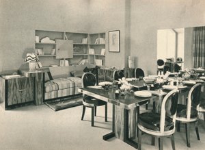 غرفة الطعام التي تنتجها La Maitrise ، c1928 بواسطة غير معروف