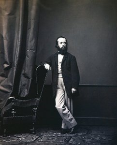 ديمتري دميتريفيتش مينايف ، الشاعر الروسي ، 1860 بواسطة غير معروف
