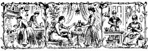 خدم المنازل ، 1901 بواسطة غير معروف