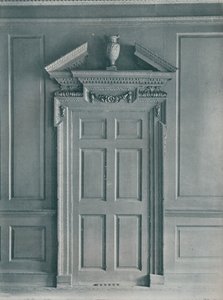 باب الغرفة المغطاة ، الجورجية المبكرة ، 26 ، حديقة هاتون ، c1909 بواسطة غير معروف