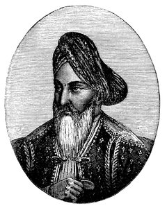 دوست محمد خان 1793-1863 حاكم أفغانستان ، c1880 بواسطة غير معروف