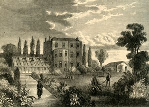 دكتور ليتسومز هاوس ، جروف هيل ، c1878. بواسطة غير معروف