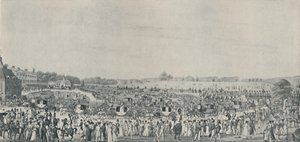 يوم غرفة الرسم ، قصر باكنغهام ، 1822 ، 1920 بواسطة غير معروف