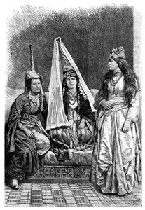الأميرة الدرزية وسيدة لبنان 1895 بواسطة غير معروف