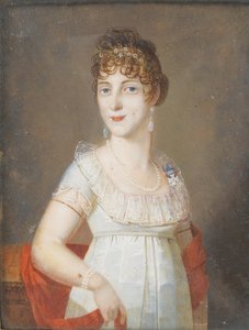 دوقة ماريا إليزابيث في بافاريا 1784-1849 ، أميرة فجرام ، ج. 1810 بواسطة غير معروف